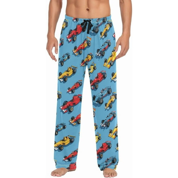 SKQIT Men's Pajama Bottoms Soft Sleep Pant with Pockets Sleep Pj Lounge Pants for Men