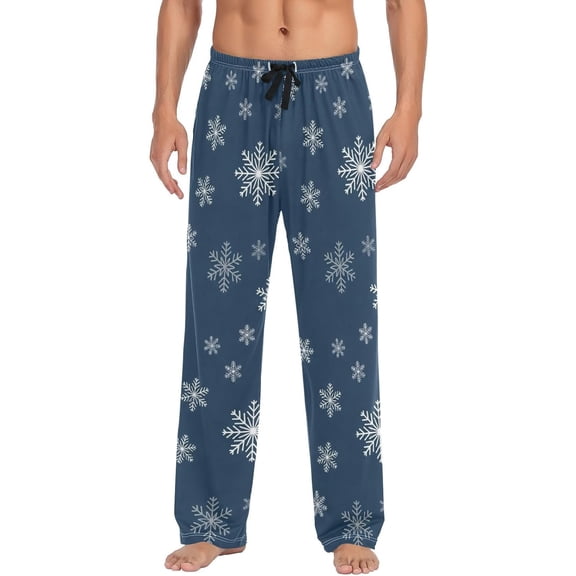 SKQIT Men's Pajama Bottoms Soft Sleep Pant with Pockets Sleep Pj Lounge Pants for Men