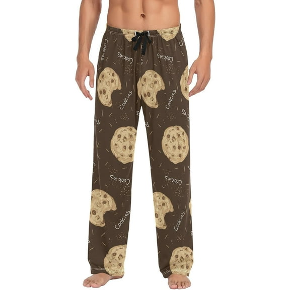 SKQIT Men's Pajama Bottoms Soft Sleep Pant with Pockets Sleep Pj Lounge Pants for Men