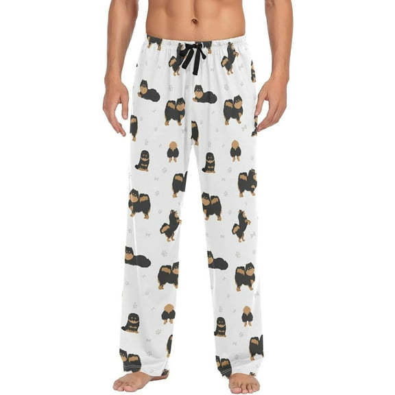 SKQIT Men's Pajama Bottoms Soft Sleep Pant with Pockets Sleep Pj Lounge Pants for Men