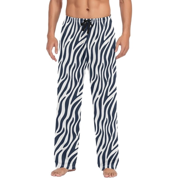 SKQIT Men's Pajama Bottoms Soft Sleep Pant with Pockets Sleep Pj Lounge Pants for Men
