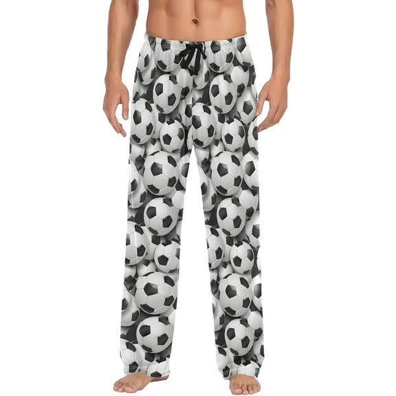 SKQIT Men's Pajama Bottoms Soft Sleep Pant with Pockets Sleep Pj Lounge Pants for Men