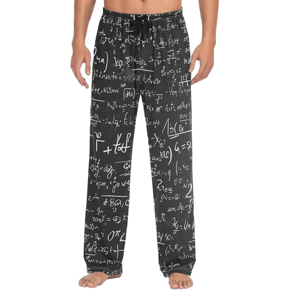 SKQIT Men's Pajama Bottoms Soft Sleep Pant with Pockets Sleep Pj Lounge Pants for Men
