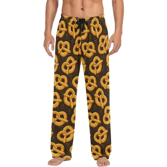 SKQIT Men's Pajama Bottoms Soft Sleep Pant with Pockets Sleep Pj Lounge Pants for Men