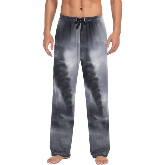 SKQIT Men's Pajama Bottoms Soft Sleep Pant with Pockets Sleep Pj Lounge Pants for Men