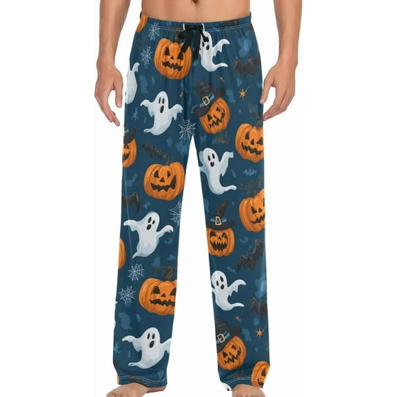 SKQIT Men's Pajama Bottoms Soft Sleep Pant with Pockets Sleep Pj Lounge Pants for Men