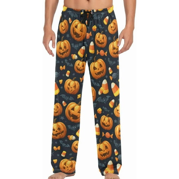 SKQIT Men's Pajama Bottoms Soft Sleep Pant with Pockets Sleep Pj Lounge Pants for Men