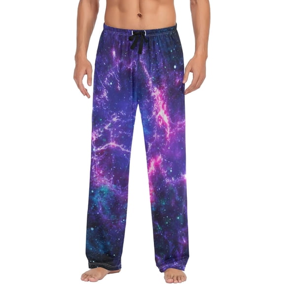 SKQIT Men's Pajama Bottoms Soft Sleep Pant with Pockets Sleep Pj Lounge Pants for Men