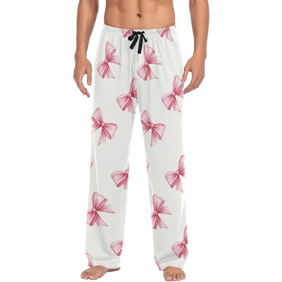 SKQIT Men's Pajama Bottoms Soft Sleep Pant with Pockets Sleep Pj Lounge Pants for Men