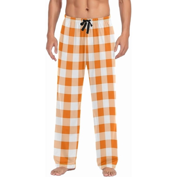 SKQIT Men's Pajama Bottoms Soft Sleep Pant with Pockets Sleep Pj Lounge Pants for Men