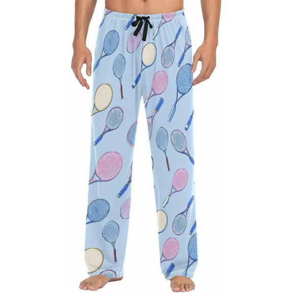 SKQIT Men's Pajama Bottoms Soft Sleep Pant with Pockets Sleep Pj Lounge Pants for Men