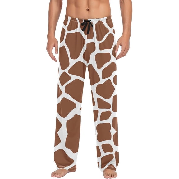 SKQIT Men's Pajama Bottoms Soft Sleep Pant with Pockets Sleep Pj Lounge Pants for Men