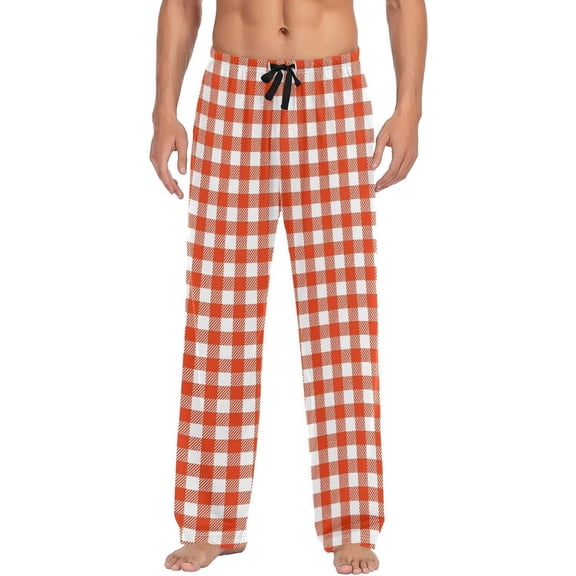 SKQIT Men's Pajama Bottoms Soft Sleep Pant with Pockets Sleep Pj Lounge Pants for Men