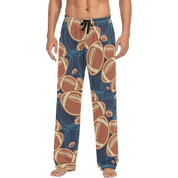 SKQIT Men's Pajama Bottoms Soft Sleep Pant with Pockets Sleep Pj Lounge Pants for Men