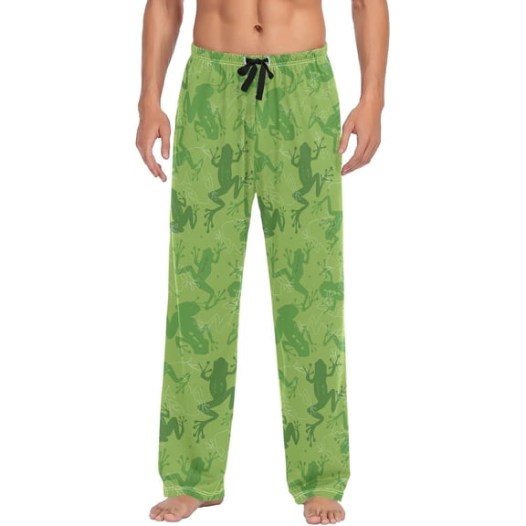 SKQIT Men's Pajama Pants Sleepwear Pajama Pant with Pockets Soft Lounge Pajama Pjs Bottoms for Men