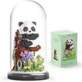 thumbnail image 1 of SKQIT Panda Flower Building Set for Adult Party Favors for Adult Animal Building Blocks Plant Friend Set Bonsai Tree Valentines New Year Easter Birthday Gift, 1 of 6