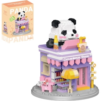 MEIEST 3 Mini Blocchi Città – Negozio Popcorn, Caffetteria E Takoyaki – Set Da Costruzione In Mattoncini – Decorazione Per Casa