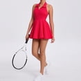 thumbnail image 1 of SKQIT Womens Workout Tennis Dress with Built in Shorts and Bra Athletic Golf Activewear for Exercise, 1 of 7