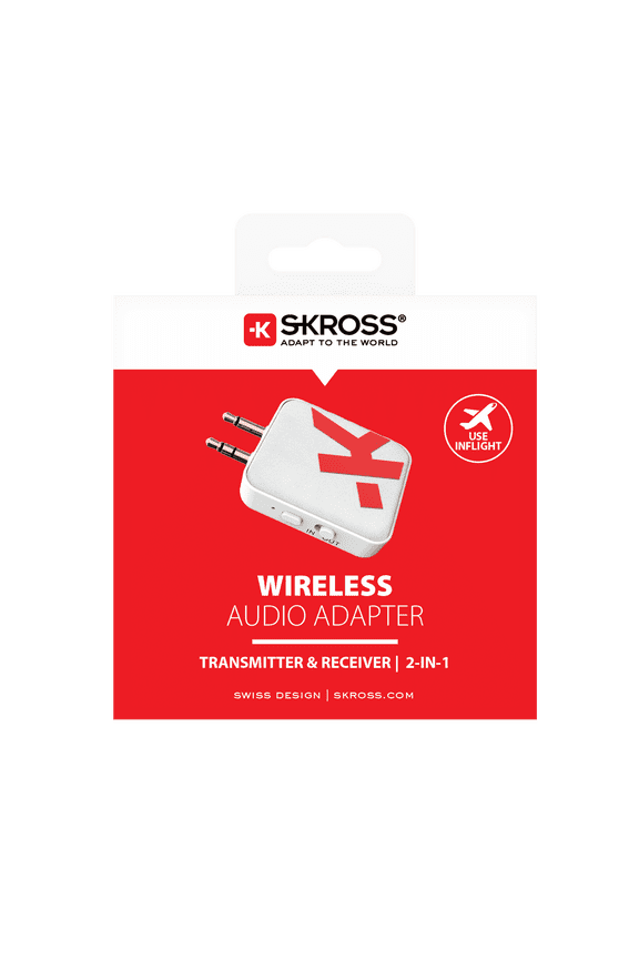 Bluetooth Wireless Transmitter/Receiver Adapter, Single Piece, with USB-C Cable, New, 1 Pack