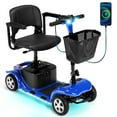 thumbnail image 1 of SKRT Mobility Scooter for Adults, Senior, skmc 4 Wheels Electric Powered Chargeable Device for Travel, Lightweight and Portable, with LED Headlights and Basket, Charger Included, 1 of 8