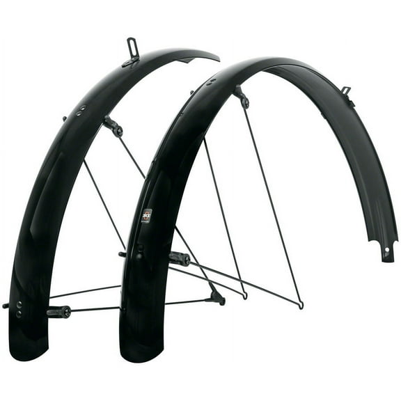 SKS B60 Bluemels Full Coverage Fender Set - 60mm, 26 x 1.6-2.1", Black