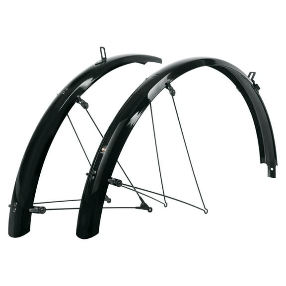 SKS B53 Bluemels Full Coverage Fender Set - 53mm, 26 x 1-1.9", Black