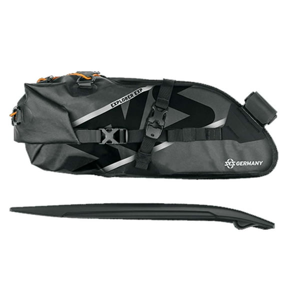 SKS Germany Explorer Exp. Saddlebag, 13L, Black