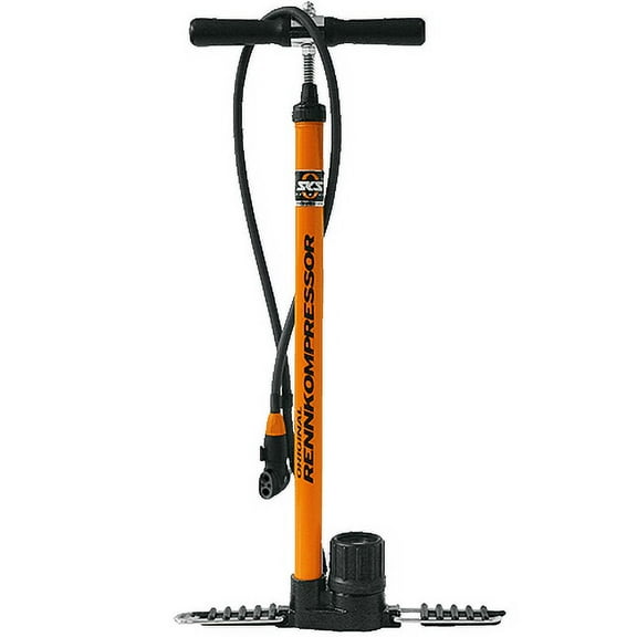 SKS Rennkompressor Floor Pump: Orange