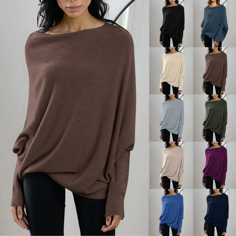 New Casual Large Size Loose Knit Turtleneck Split Sweater New Casual Large Size Loose Knit Turtleneck Split Sweater