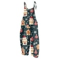 SKSloeg Christmas Plus Size Jumpsuit for Curvy Women Cute Christmas