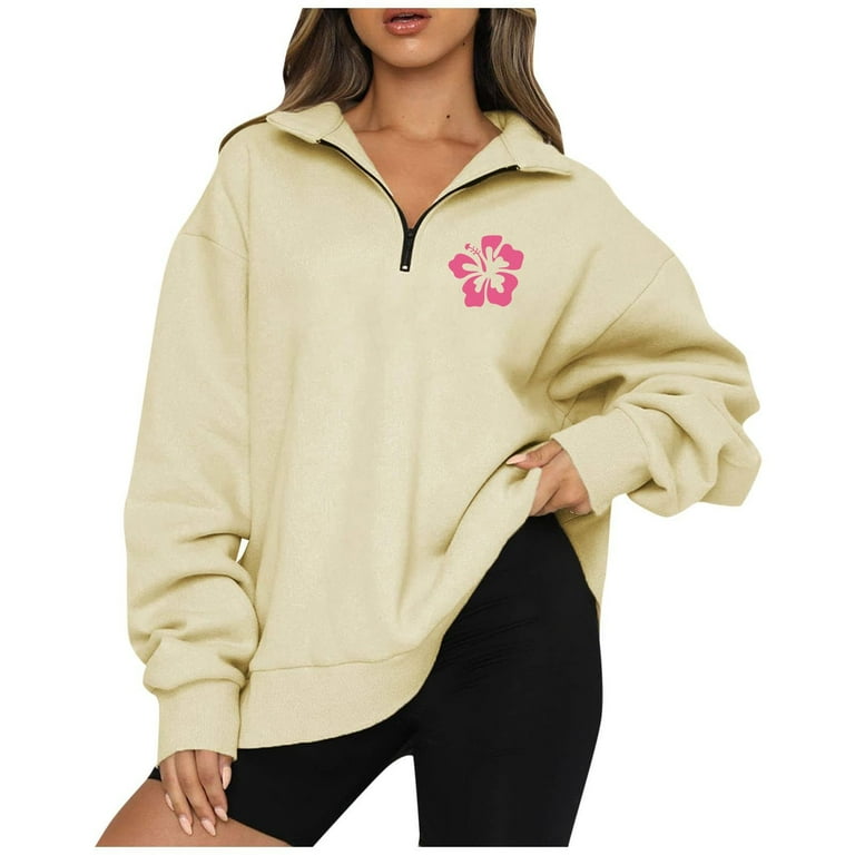 Cute half zip pullover sale