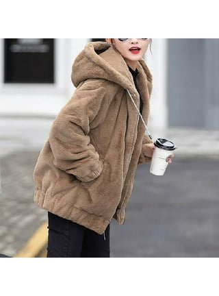 Shaggy teddy bear coat online