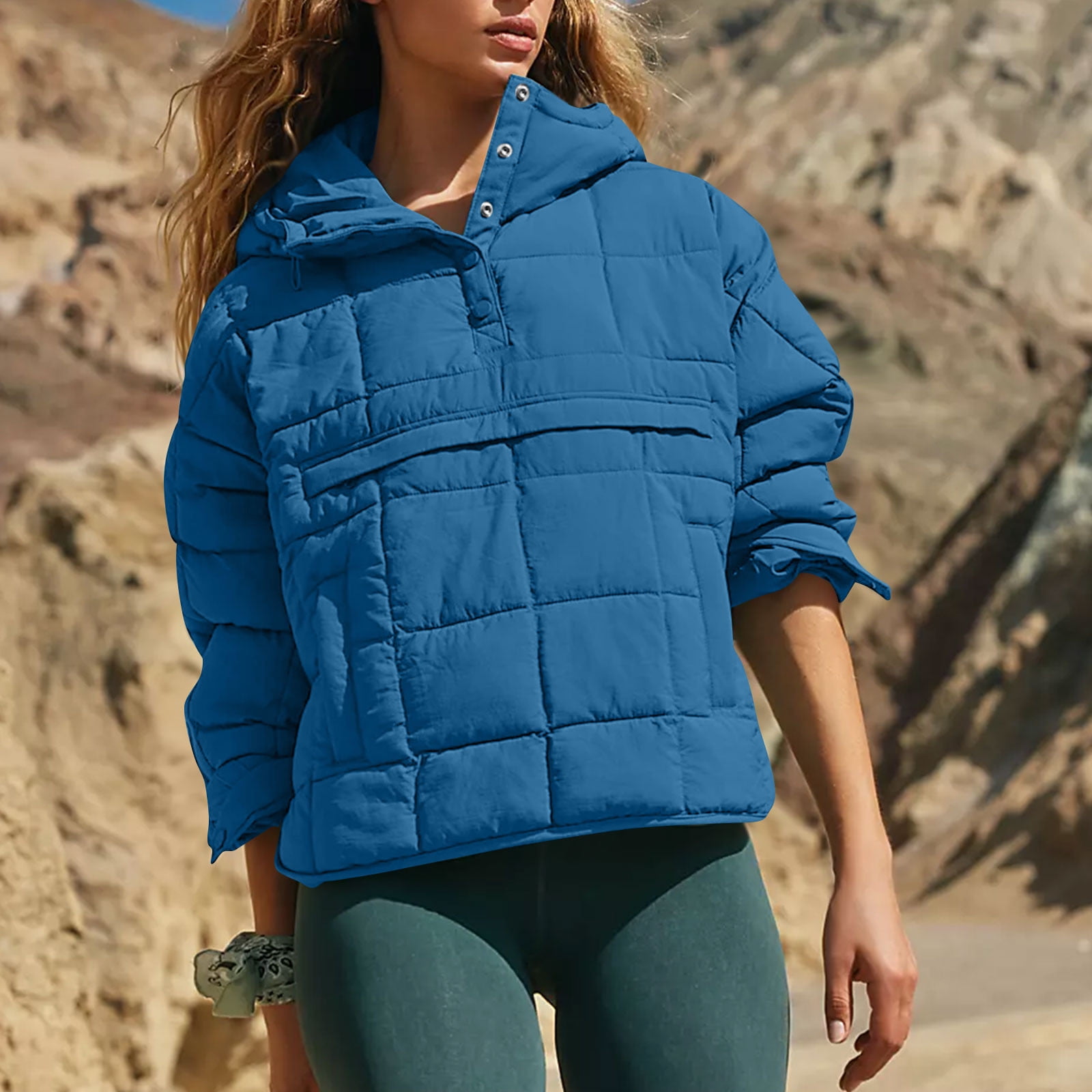 Girls blue store winter jacket