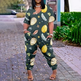 Casual Plaid Pocket U Neck Loose Jumpsuits Casual Plaid Pocket U Neck Loose Jumpsuits
