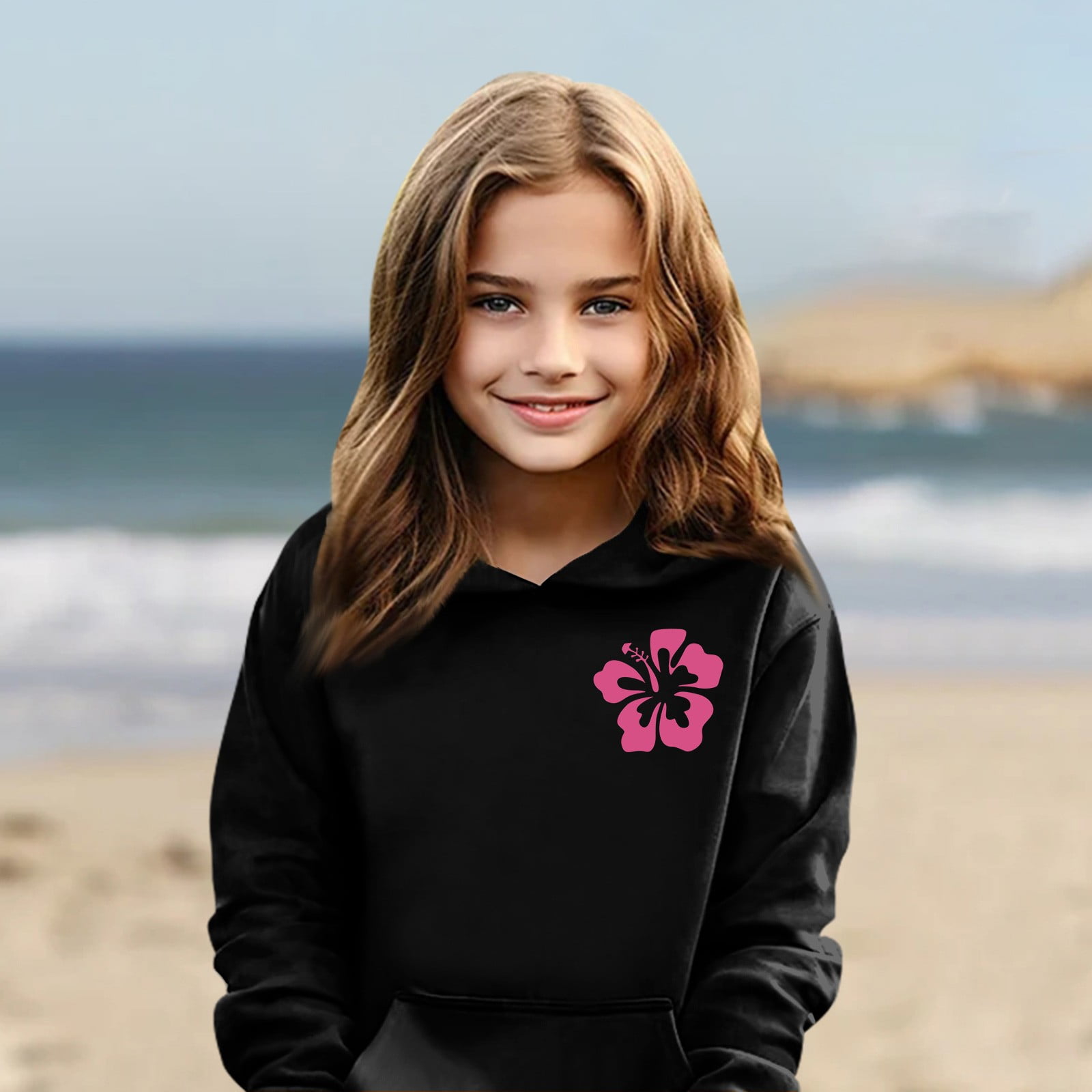 SKSloeg-Pink-Graphic-Hoodie-