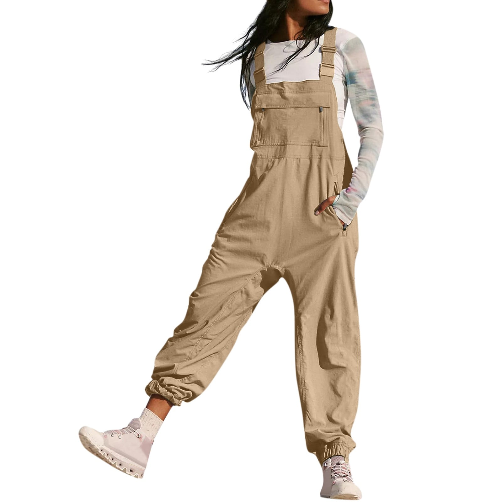 Causal Two Piece  Overalls Jumpsuit