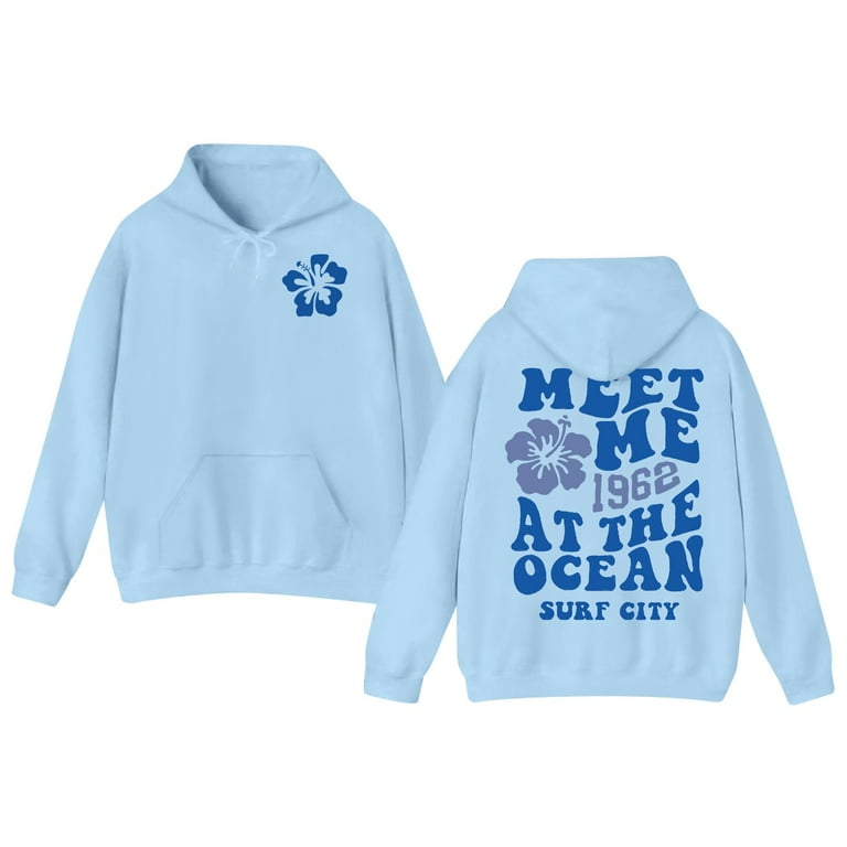 Letter Printed Long Sleeve Sweatshirt
