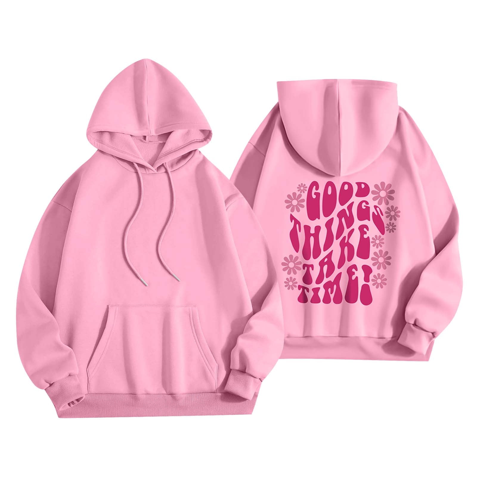 SKSloeg Sweatshirts for Teen Girls Oversized Letter Graphic SKSloeg Sweatshirts for Teen Girls Oversized Letter Graphic