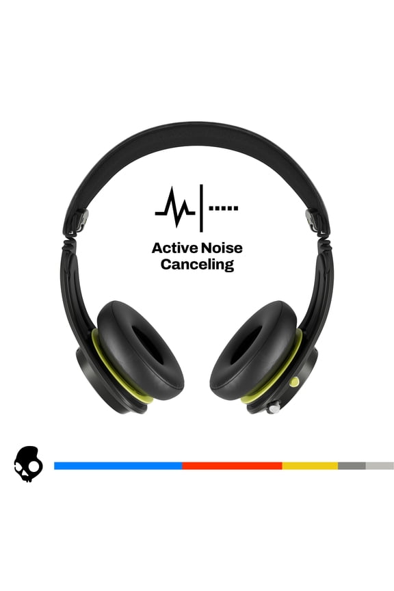 Icon® ANC XT Wireless on-Ear Headphones, True Black