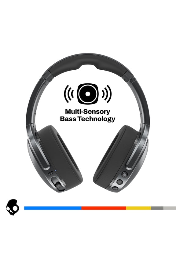Crusher 540 Active XT Wireless Over-Ear Hedaphones, Metal