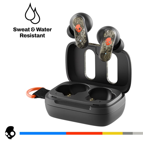 Skullcandy Dime 3 XT True Wireless in-Ear Earbuds, Real Tree