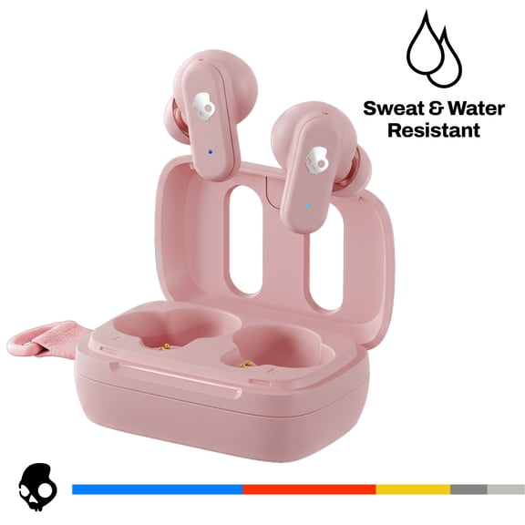 Skullcandy Dime 3 XT True Wireless in-Ear Earbuds, Soft Pink