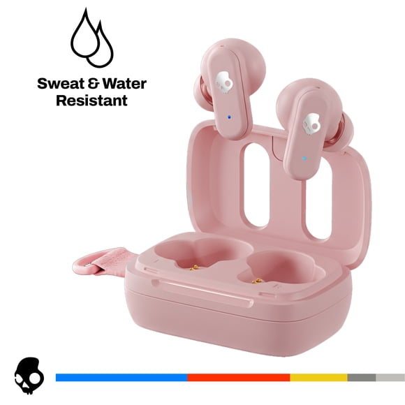 Skullcandy Dime 3 XT True Wireless in-Ear Earbuds, Soft Pink