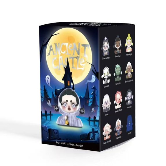 SKULLPANDA The Anclent ICastle Series Figures, SKULLPANDA Blind Box Figures, Random Design Action Figures Collectible Toys - 3 Box