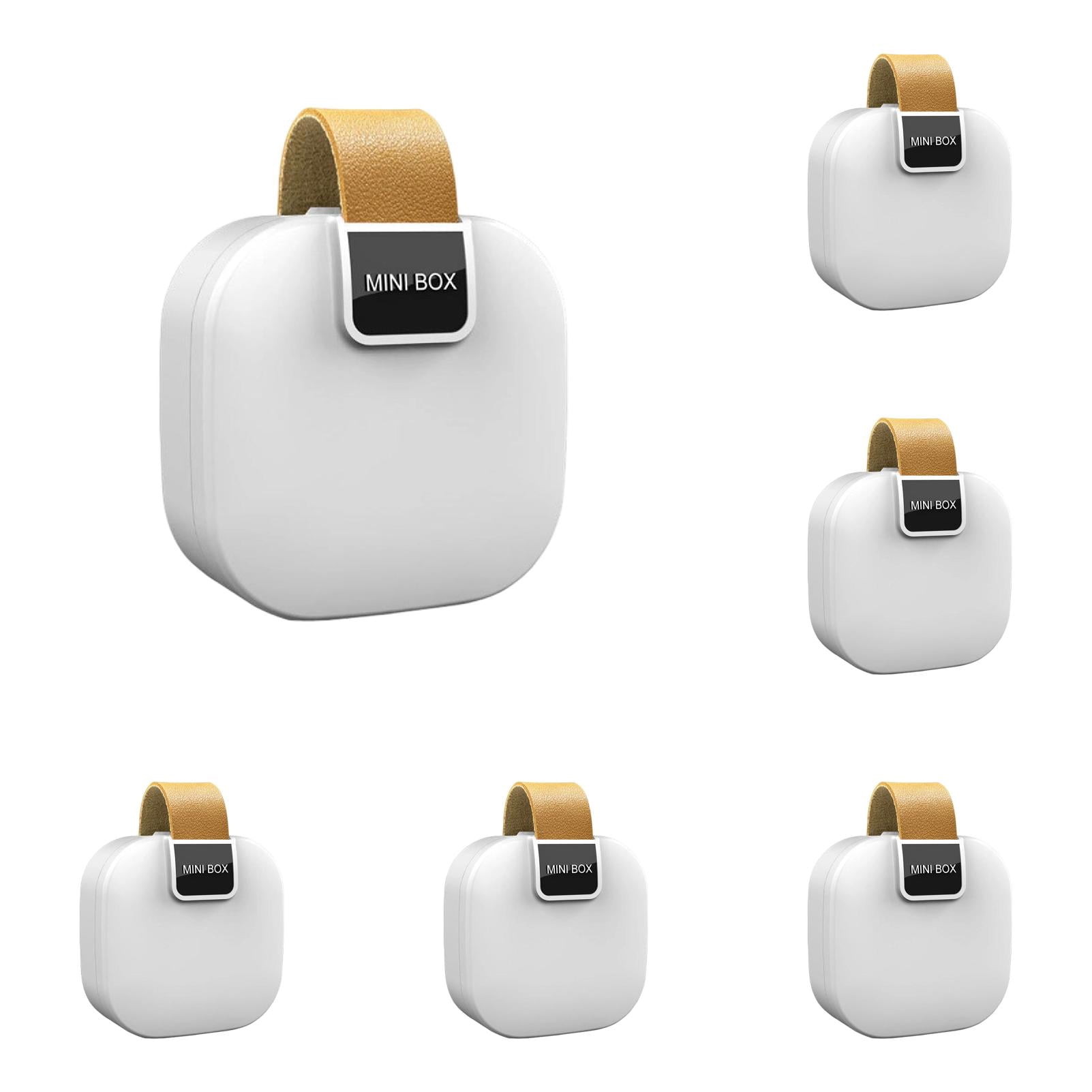 Portable Communication Box SKWJTGH 5Pcs Portable Storage Box Multi‑Purpose Travel Organizer Case ...