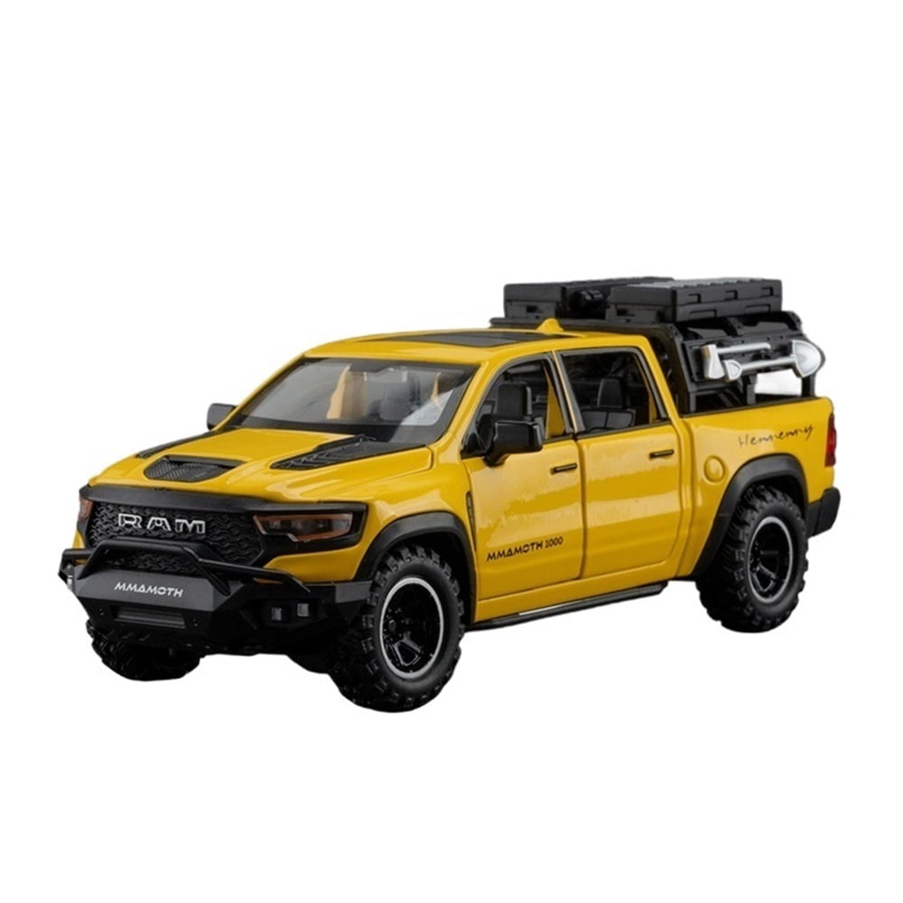 Modellino Dodge RAM 1000 TRX Mammoth 1:32, Con Suoni E Luci, Effetto Pull-Back