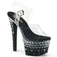 thumbnail image 1 of SKY-308CROSS, 7'' Heel 2 3/4'' Platform Ankle Strap Sandal, 1 of 2