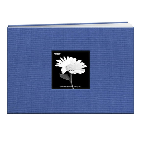 SKY-BLUE Fabric Cover Scrapbook 7x5 album by Pioneer - 5x7