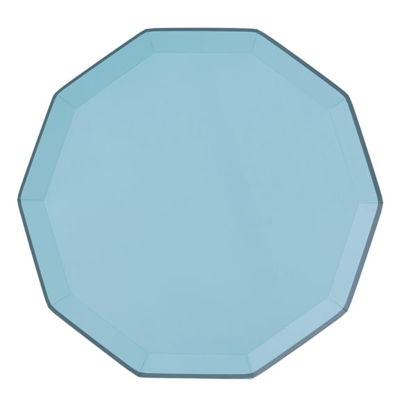 Sky Blue Signature Large Plates - 8ct