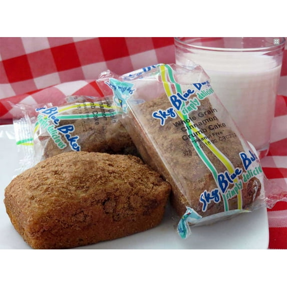 SKY Blue Foods Whole Grain Cinnamon Crumb Loaf, 3 Ounce -- 72 per case